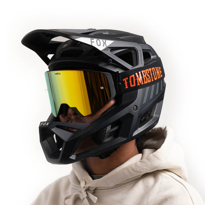 Orange | MX/MTB Tear-Off Goggles