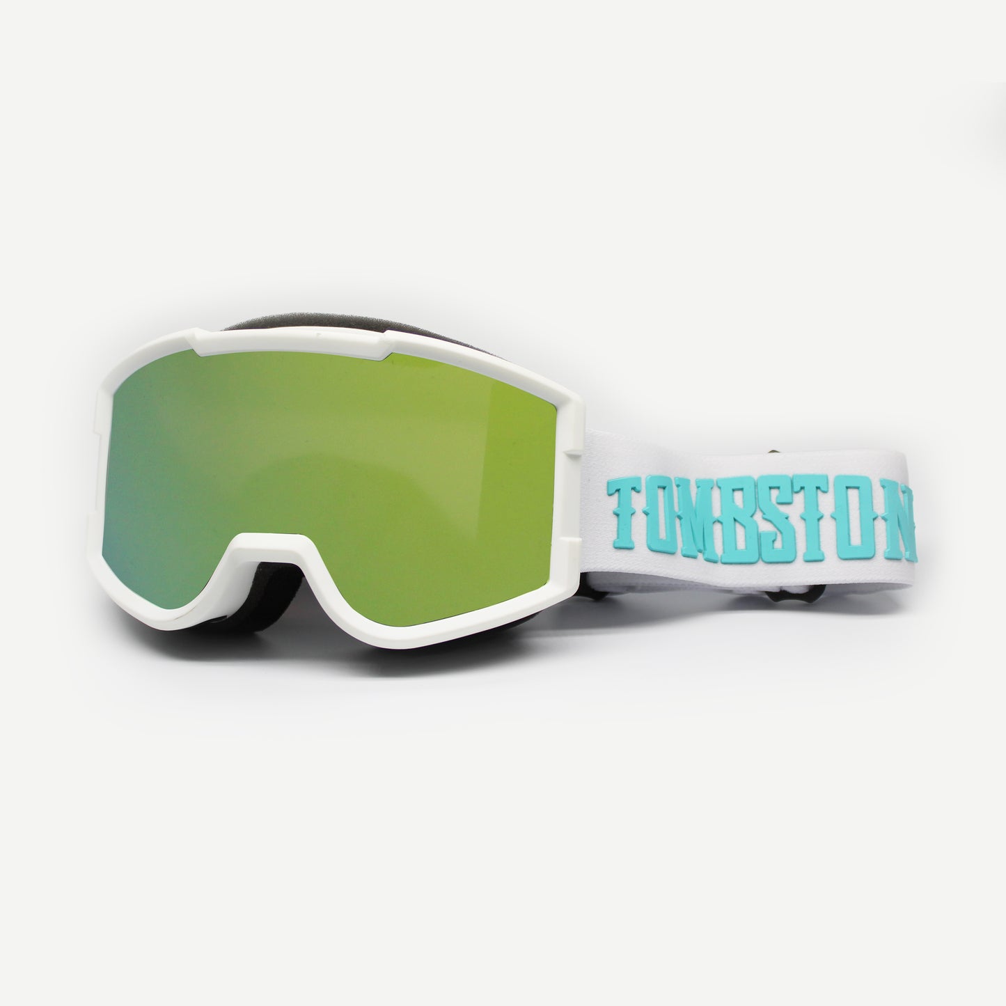 Groms Aqua/White | Kids Snow Goggles